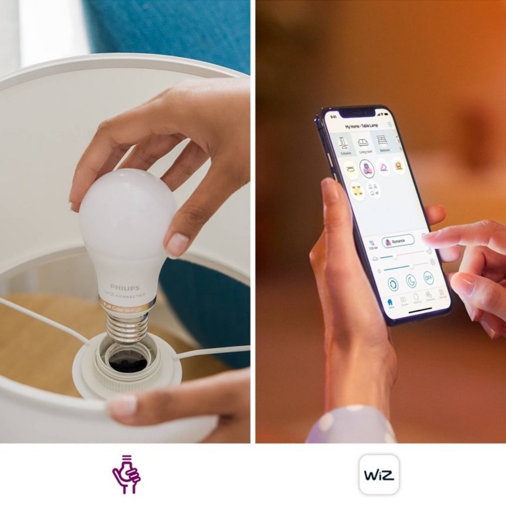 Philips Wi-Fi 100w LED Multicolored Bulb - Picture 4 of 8